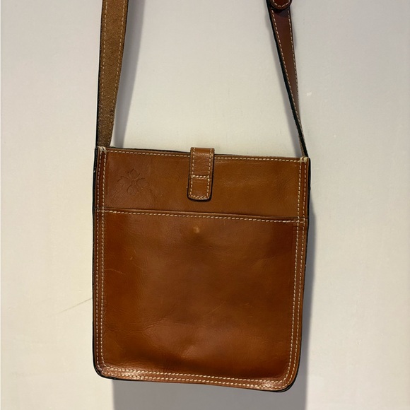 Patricia Nash Brown Leather Crossbody with Adjustable Strap - Picture 5 of 15